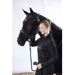 Longe Rosegold Glamour Style moschettone antip. HKM Longe Rosegold Glamour Style moschettone antip. HKM