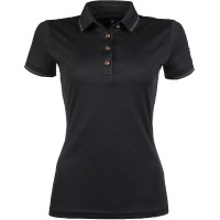 Polo Rosegold Glamour Style HKM Nero / oro rosa