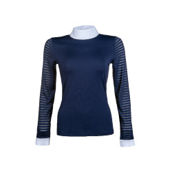Polo da concorso Monaco maniche lunghe HKM Polo da concorso Monaco maniche lunghe HKM