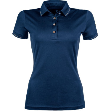 Polo Rosegold Glamour Style HKM Blu scuro / oro rosa Blu marino Polo Rosegold Glamour Style HKM Blu scuro / oro rosa Blu marino