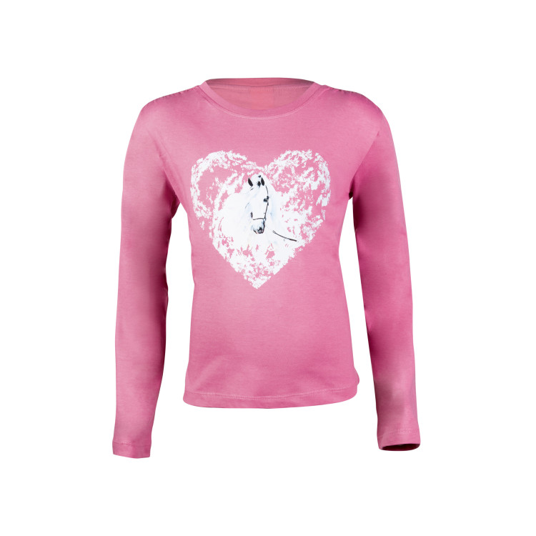 Polo a maniche lunghe Horse Spirit HKM
