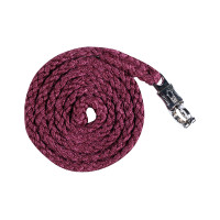 Longe Berry con moschettone antipanico HKM Rosso scuro Longe Berry con moschettone antipanico HKM Rosso scuro