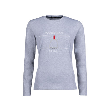 Polo a maniche lunghe Equine Sports Style HKM Polo a maniche lunghe Equine Sports Style HKM