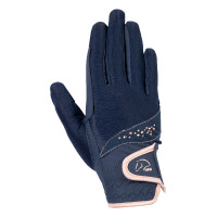 Guanti Rosegold Glamour Style HKM Blu scuro