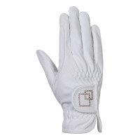 Handschoenen Competition HKM Bianco / rosa