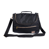 Borsa per la strigliatura Berry HKM Nero / oro rosa