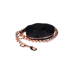 Longe da presentazione HKM Nero / oro rosa