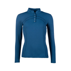 Polo a maniche lunghe Port Royal HKM Blu scuro