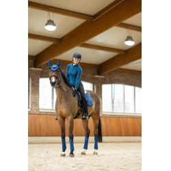 Polo a maniche lunghe Port Royal HKM Blu scuro