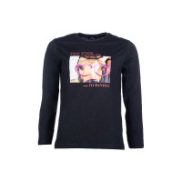 Polo a maniche lunghe Ruby Fun HKM Nero