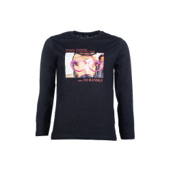 Polo a maniche lunghe Ruby Fun HKM Polo a maniche lunghe Ruby Fun HKM