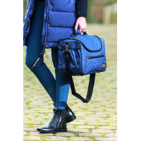 Borsa per la strigliatura Berry HKM Blu scuro / nero