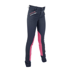 Pantaloni bambino My first HKM Marina / magenta scuro Blu marino Pantaloni bambino My first HKM Marina / magenta scuro Blu marino