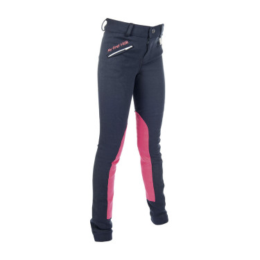 Pantaloni bambino My first HKM Marina / magenta scuro Blu marino Pantaloni bambino My first HKM Marina / magenta scuro Blu marino