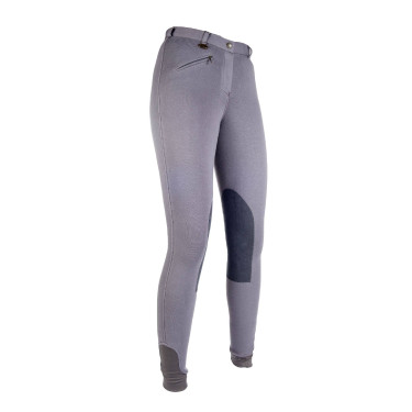 Pantaloni Penny Easy con rinforzi in tessuto HKM Grigio scuro / grigio scuro Pantaloni Penny Easy con rinforzi in tessuto HKM Grigio scuro / grigio scuro