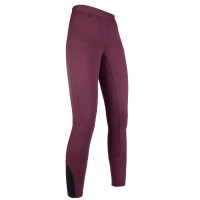 Leggings Yvi a fondo intero in silicone HKM Rosso scuro