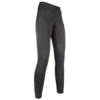 Leggings Yvi a fondo intero in silicone HKM Nero