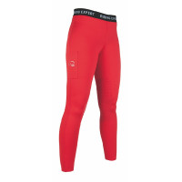 Leggings Wien Style con rinforzi in silicone HKM Rosso Leggings Wien Style con rinforzi in silicone HKM Rosso
