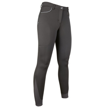 Pantaloni Equilibrio Style con fondo integrale in silicone HKM Marrone scuro
