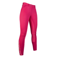 Pantaloni Allure fondello integrale Alos HKM Mirtillo rosso