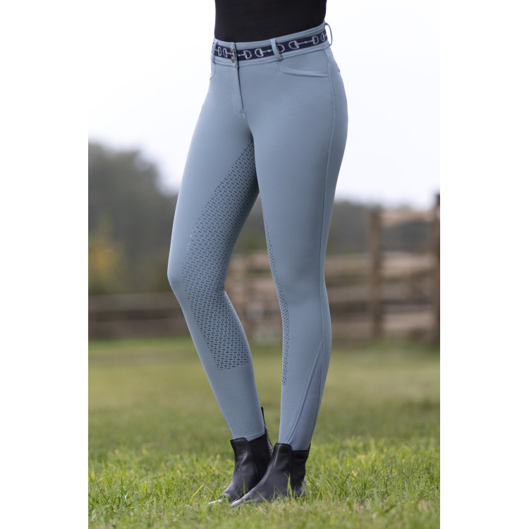 Pantaloni Monaco Style con grip integrale in silicone HKM Pantaloni Monaco Style con grip integrale in silicone HKM