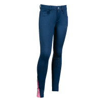 Pantaloni Horse Spirit con rinforzi in silicone HKM Blu scuro Pantaloni Horse Spirit con rinforzi in silicone HKM Blu scuro