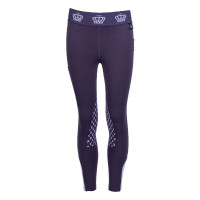 Legging Lola con rinforzi in silicone HKM Lilla scuro