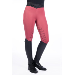 Leggings Ruby con fondo integrale in silicone HKM Ruggine Marrone