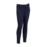 Pantaloni Alva con fondo integrale in silicone HKM Blu scuro
