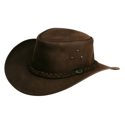 Chapeau RANDOL'S Huilé Marron