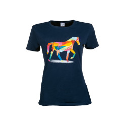 T-shirt Cavallo Colorato HKM T-shirt Cavallo Colorato HKM