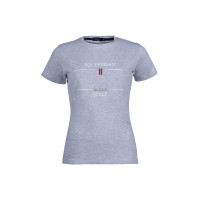 T-shirt Equine Sports Style HKM Grigio melange