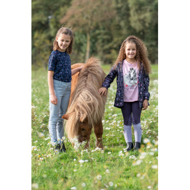 T-shirt Horse Spirit HKM Rosa