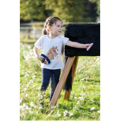 Maglietta Lola Fluffy HKM Bianco