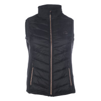 Gilet senza maniche Basel Style HKM Nero / oro rosa Gilet senza maniche Basel Style HKM Nero / oro rosa