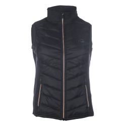 Gilet senza maniche Basel Style HKM Nero / oro rosa