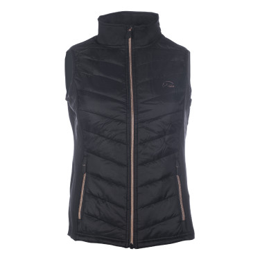 Gilet senza maniche Basel Style HKM Nero / oro rosa