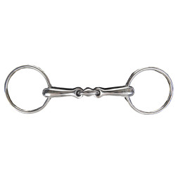 Morso doppia snodatura anatomico 16 mm in acciaio inox HKM