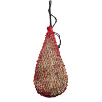 Rete per fieno con museliera HKM Rosso Rete per fieno con museliera HKM Rosso