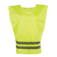 Gilet di sicurezza fluorescente per bambini HKM Giallo