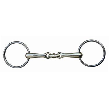 Filet doppia rottura 16 mm in acciaio inox HKM Filet doppia rottura 16 mm in acciaio inox HKM