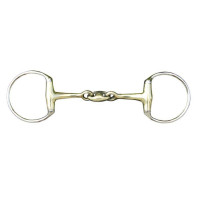 Mors doppia rottura 16 mm in alpacca HKM Colore indicativo