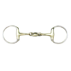 Mors doppia rottura 16 mm in alpacca HKM