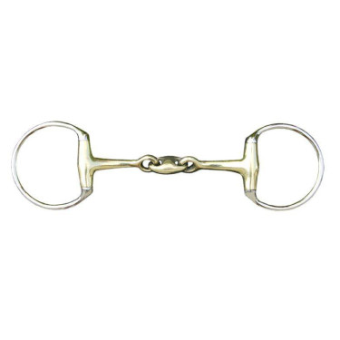 Mors doppia rottura 16 mm in alpacca HKM