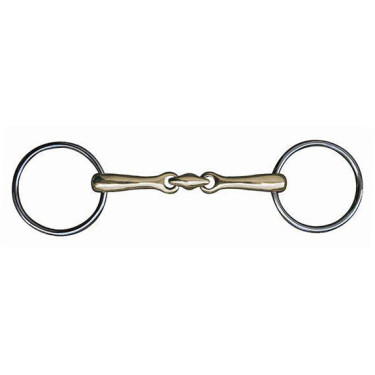 Filet in alpacca doppia rottura 14 mm HKM Filet in alpacca doppia rottura 14 mm HKM