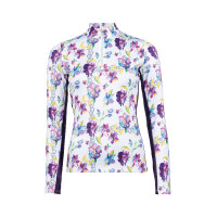 T-shirt funzionale Lilac Flower HKM Bianco / viola