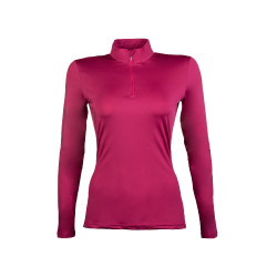 T-shirt funzionale Summer Milano HKM Mirtillo rosso Rosa