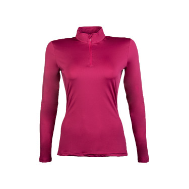 T-shirt funzionale Summer Milano HKM Mirtillo rosso Rosa