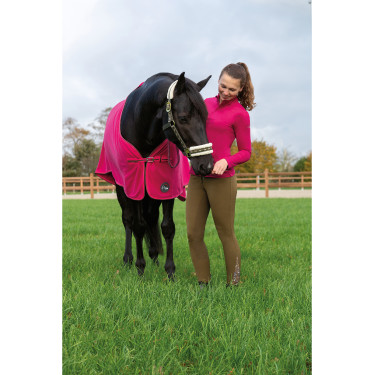 T-shirt funzionale Summer Milano HKM Mirtillo rosso Rosa