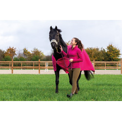 T-shirt funzionale Summer Milano HKM Mirtillo rosso Rosa